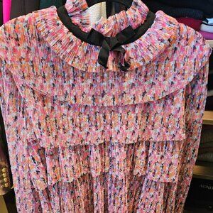 Philosophy di Lorenzo Serafini Girls Layered Floral dress.   Tulle Dress